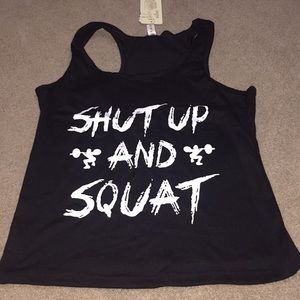 Small workout tank top